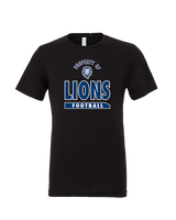 Bay Area Lions Football Property - Tri-Blend Shirt
