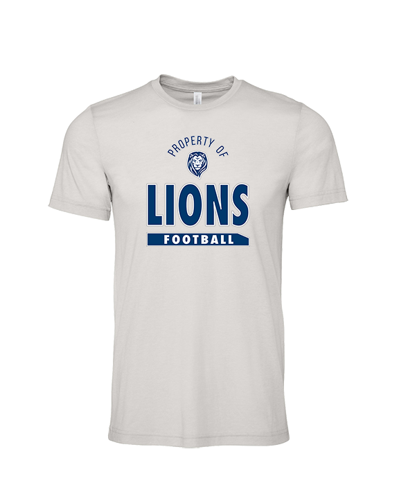 Bay Area Lions Football Property - Tri-Blend Shirt