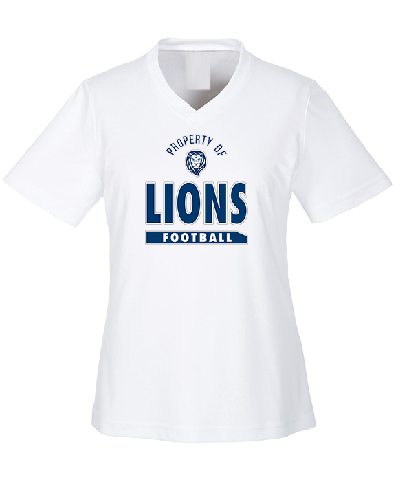 Bay Area Lions Football Property - Womens Performance Shirt