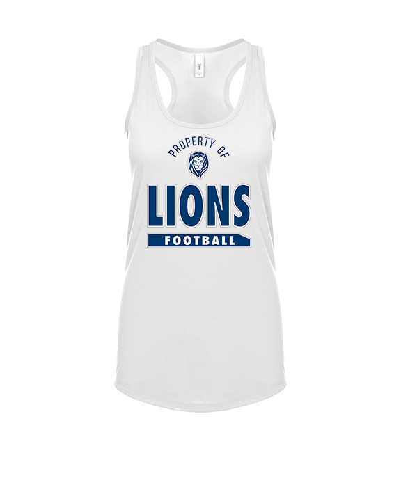 Bay Area Lions Football Property - Womens Tank Top