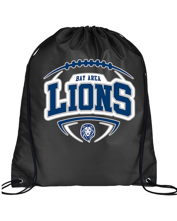 Bay Area Lions Football Toss - Drawstring Bag