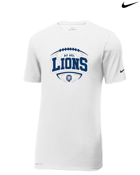 Bay Area Lions Football Toss - Mens Nike Cotton Poly Tee