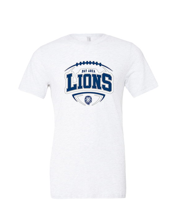 Bay Area Lions Football Toss - Tri-Blend Shirt
