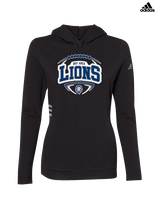 Bay Area Lions Football Toss - Womens Adidas Hoodie