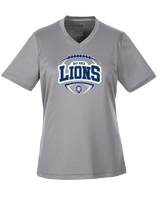 Bay Area Lions Football Toss - Womens Performance Shirt