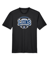 Bay Area Lions Football Toss - Youth Performance Shirt