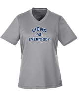Bay Area Lions Football VS Everybody - Womens Performance Shirt