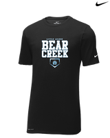 Bear Creek Baseball - Mens Nike Cotton Poly Tee