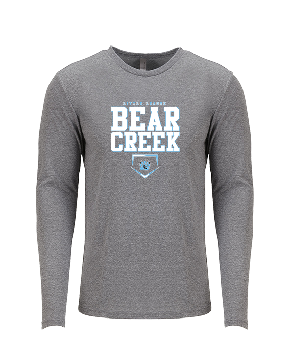 Bear Creek Baseball - Tri-Blend Long Sleeve