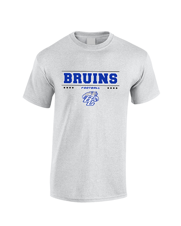Bear Creek HS Football Border - Cotton T-Shirt