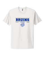Bear Creek HS Football Border - Mens Select Cotton T-Shirt