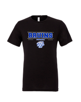 Bear Creek HS Football Border - Tri-Blend Shirt
