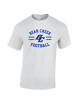 Bear Creek HS Football Curve - Cotton T-Shirt