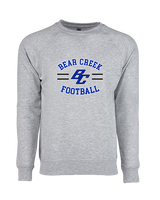 Bear Creek HS Football Curve - Crewneck Sweatshirt