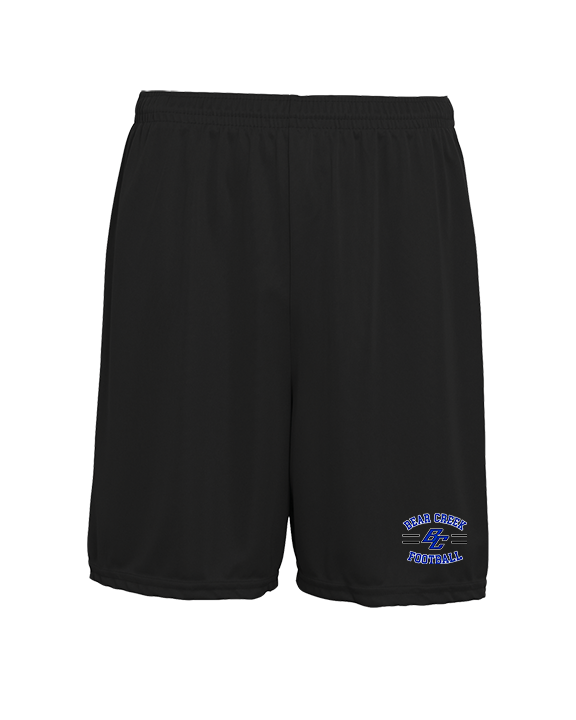 Bear Creek HS Football Curve - Mens 7inch Training Shorts