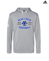 Bear Creek HS Football Curve - Mens Adidas Hoodie