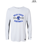 Bear Creek HS Football Curve - Mens Oakley Longsleeve