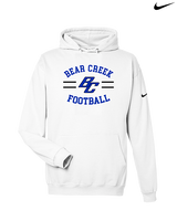 Bear Creek HS Football Curve - Nike Club Fleece Hoodie