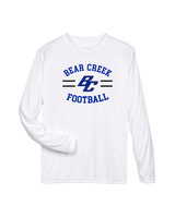 Bear Creek HS Football Curve - Performance Longsleeve