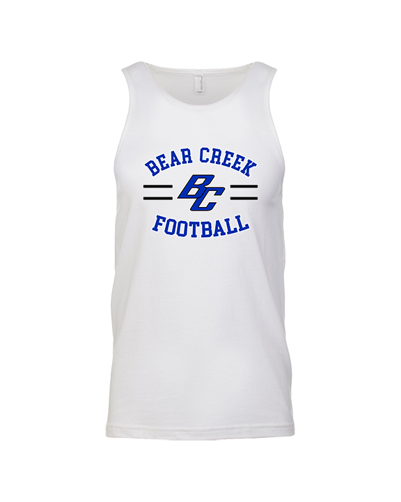 Bear Creek HS Football Curve - Tank Top