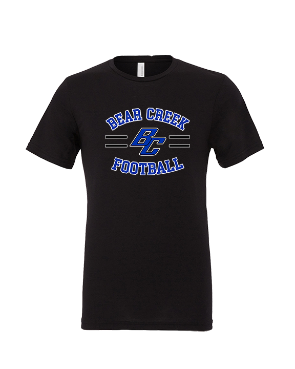 Bear Creek HS Football Curve - Tri-Blend Shirt