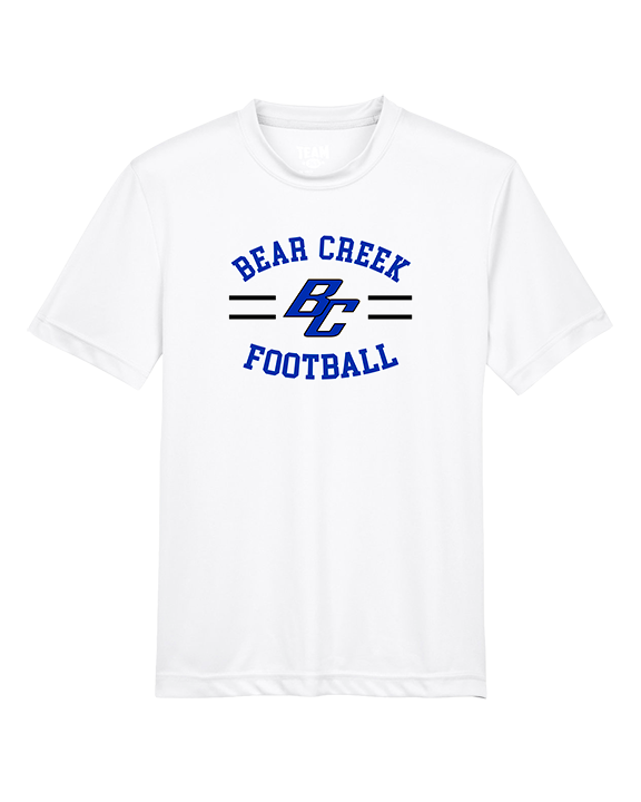 Bear Creek HS Football Curve - Youth Performance Shirt