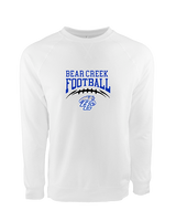 Bear Creek HS Football School Football - Crewneck Sweatshirt