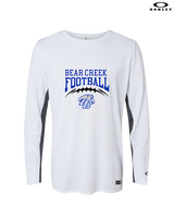 Bear Creek HS Football School Football - Mens Oakley Longsleeve