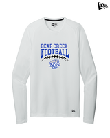 Bear Creek HS Football School Football - New Era Performance Long Sleeve