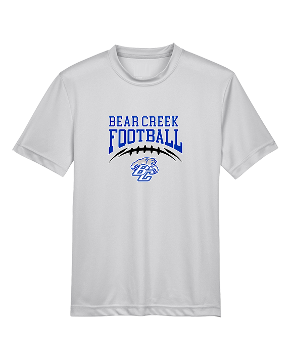 Bear Creek HS Football School Football - Youth Performance Shirt