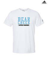 Bear Creek Mascot - Mens Adidas Performance Shirt