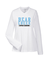 Bear Creek Mascot - Womens Performance Longsleeve