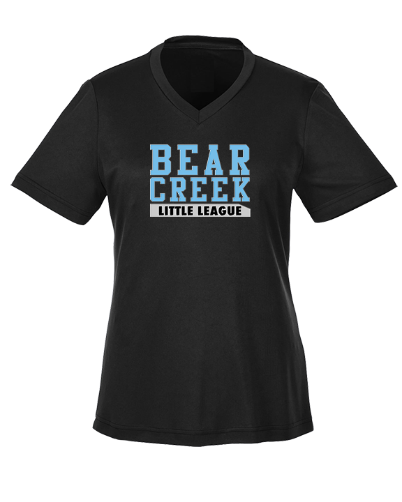 Bear Creek Mascot - Womens Performance Shirt