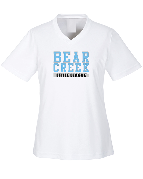 Bear Creek Mascot - Womens Performance Shirt