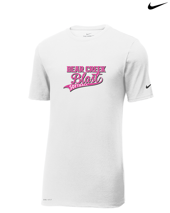 Bear Creek Softball Custom - Mens Nike Cotton Poly Tee