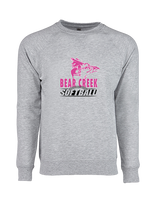 Bear Creek Softball Hitter - Crewneck Sweatshirt