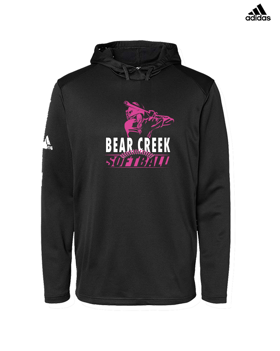 Bear Creek Softball Hitter - Mens Adidas Hoodie