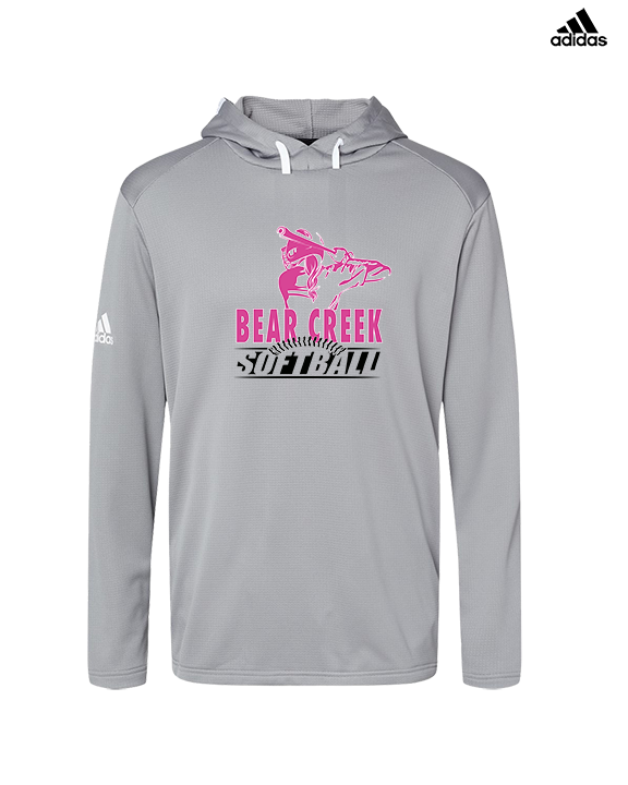 Bear Creek Softball Hitter - Mens Adidas Hoodie