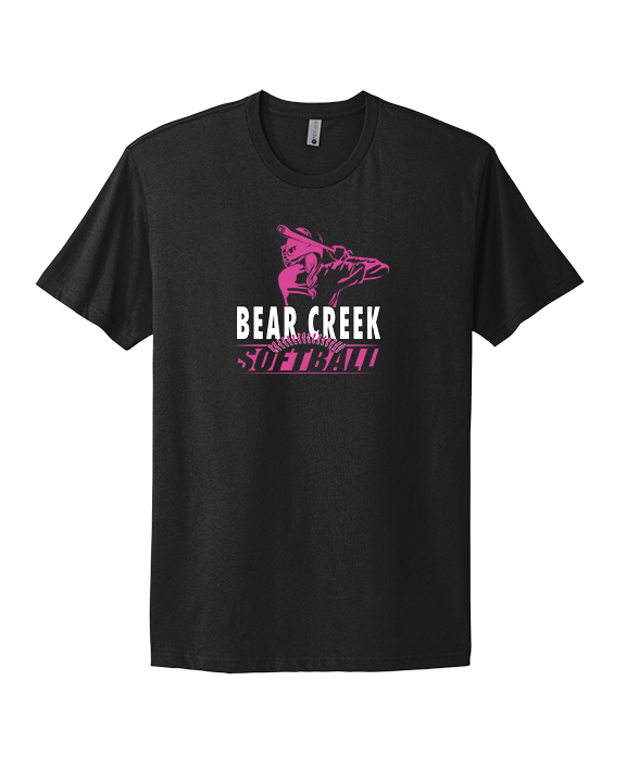 Bear Creek Softball Hitter - Mens Select Cotton T-Shirt