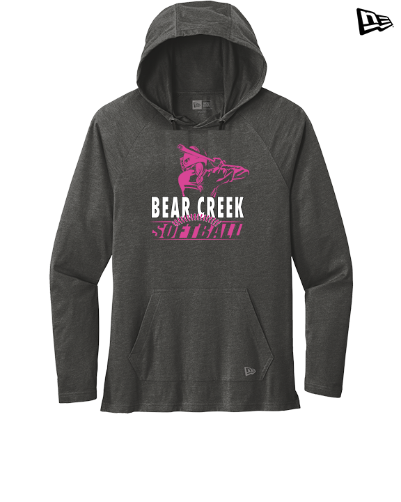 Bear Creek Softball Hitter - New Era Tri-Blend Hoodie
