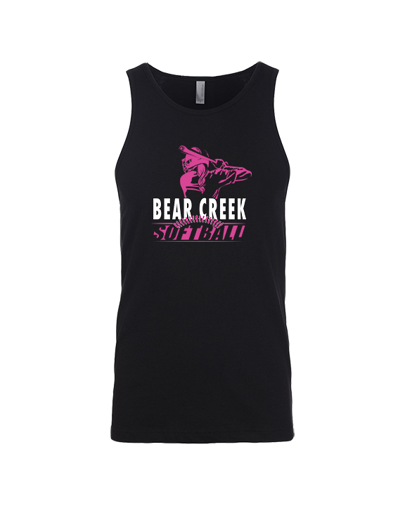 Bear Creek Softball Hitter - Tank Top