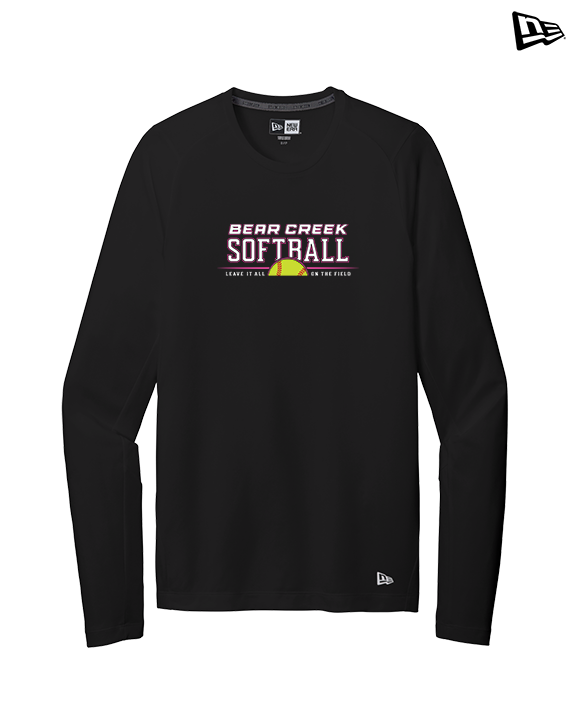Bear Creek Softball Leave It - New Era Performance Long Sleeve