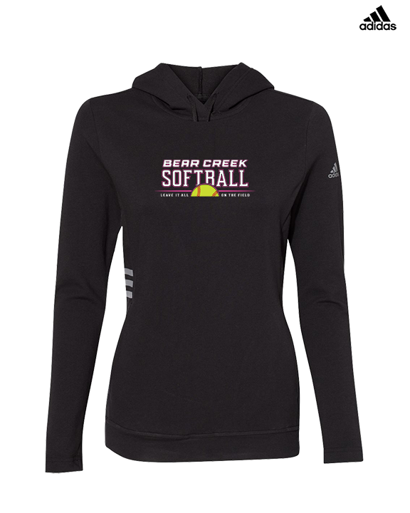 Bear Creek Softball Leave It - Womens Adidas Hoodie