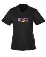Bear Creek Softball Leave It - Womens Performance Shirt