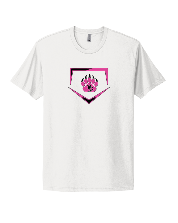 Bear Creek Softball Plate - Mens Select Cotton T-Shirt