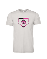 Bear Creek Softball Plate - Tri-Blend Shirt