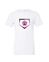 Bear Creek Softball Plate - Tri-Blend Shirt