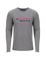 Beckman HS Water Polo Basic - Tri-Blend Long Sleeve