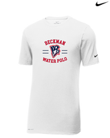Beckman HS Water Polo Curve - Mens Nike Cotton Poly Tee