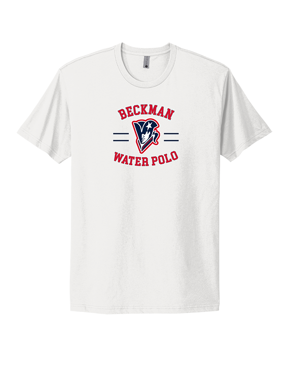 Beckman HS Water Polo Curve - Mens Select Cotton T-Shirt